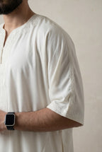 Ivory White Premium Gandoura