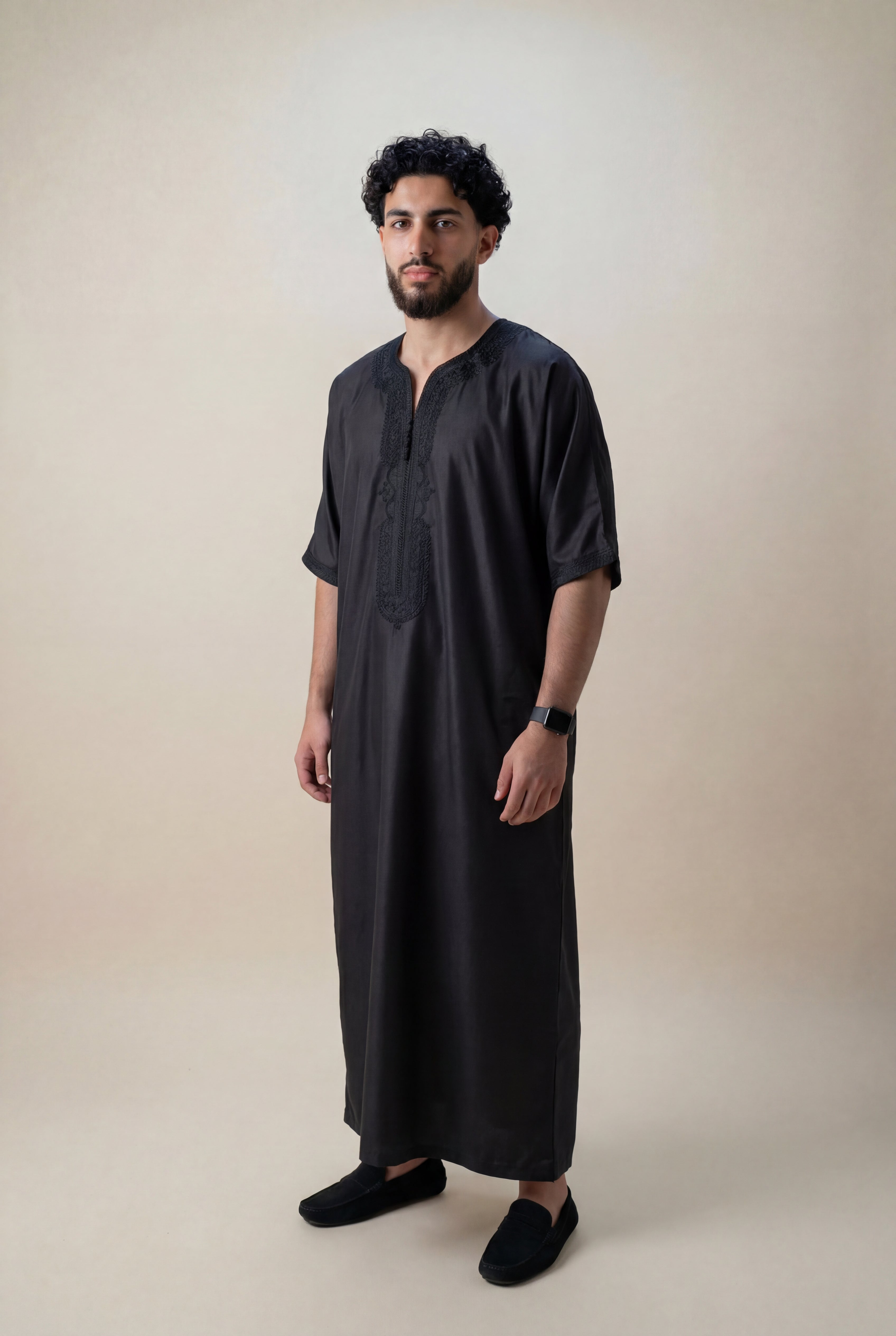 Obsidian Black Premium Gandoura