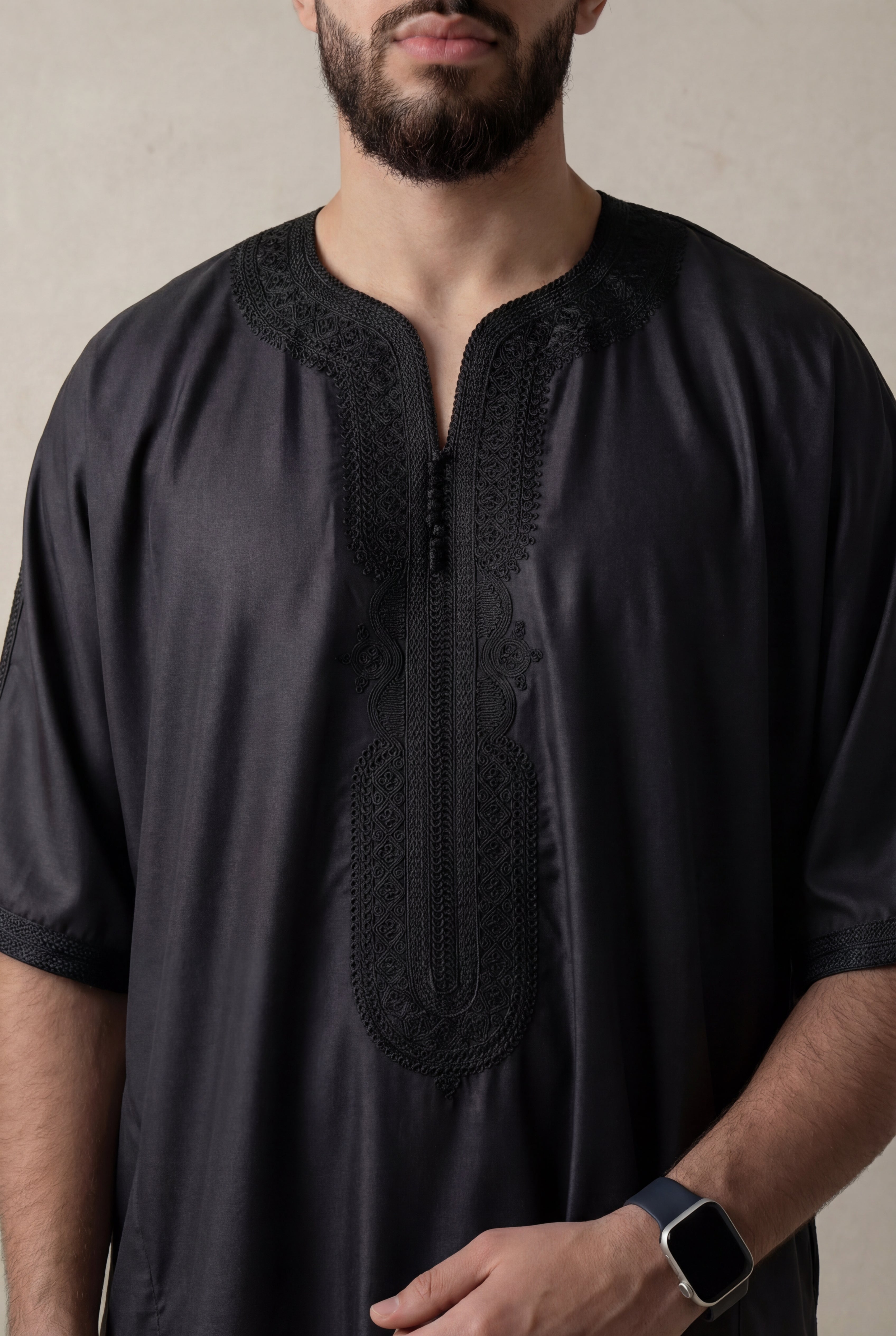 Obsidian Black Premium Gandoura