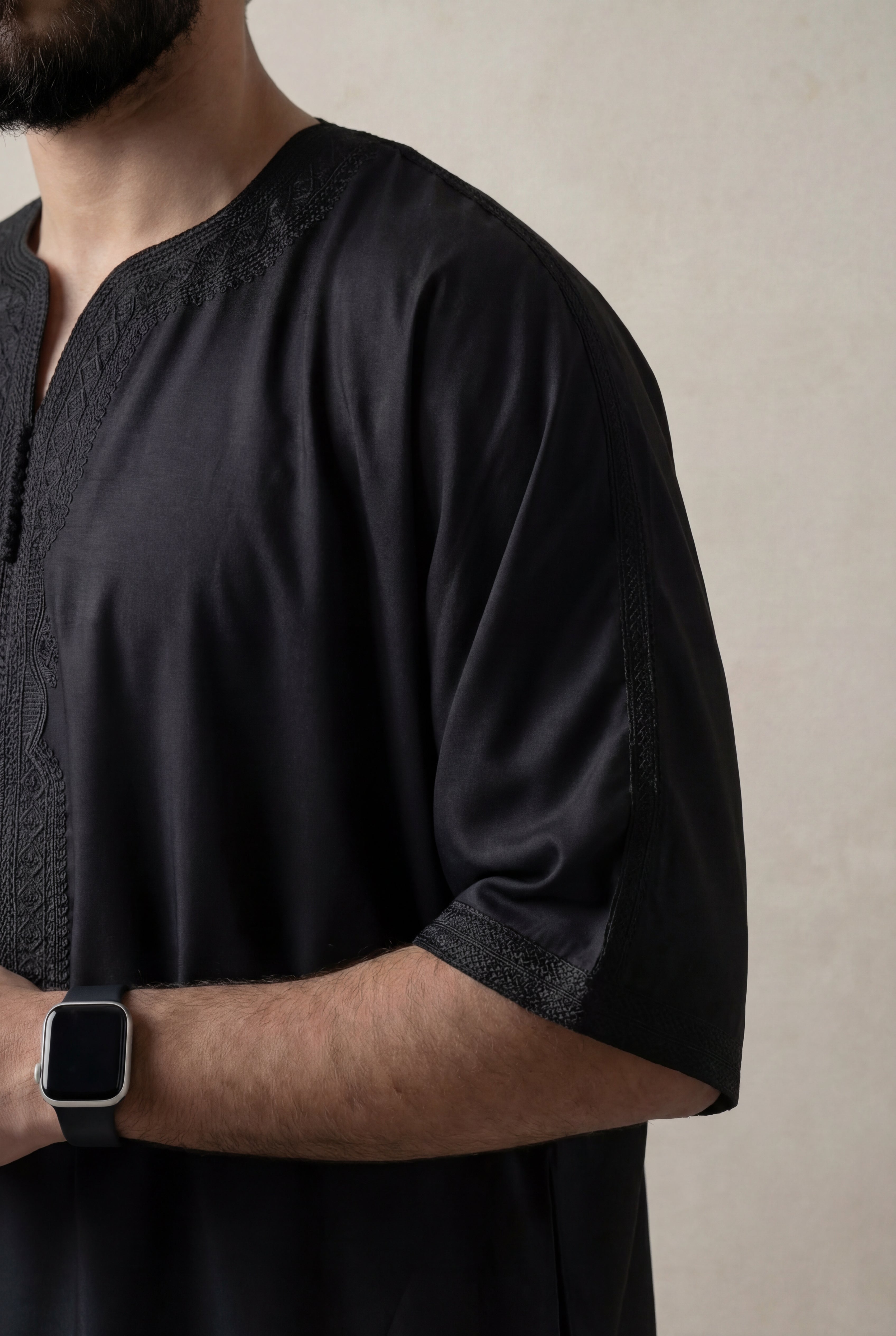 Obsidian Black Premium Gandoura