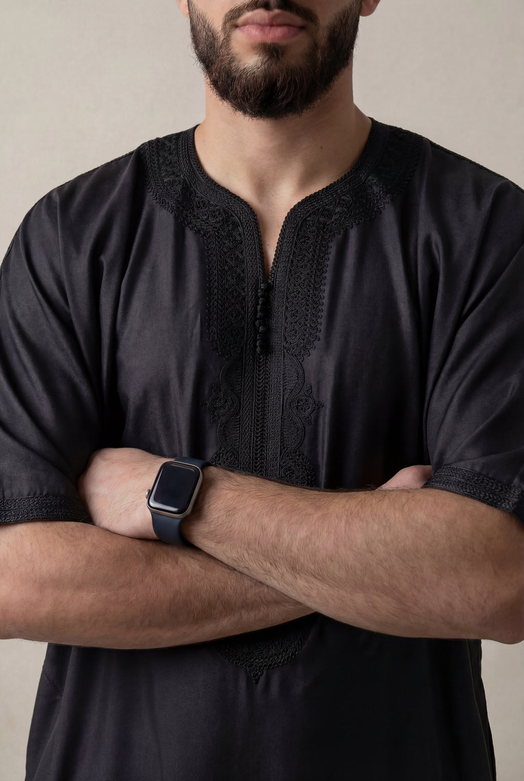 Obsidian Black Premium Gandoura