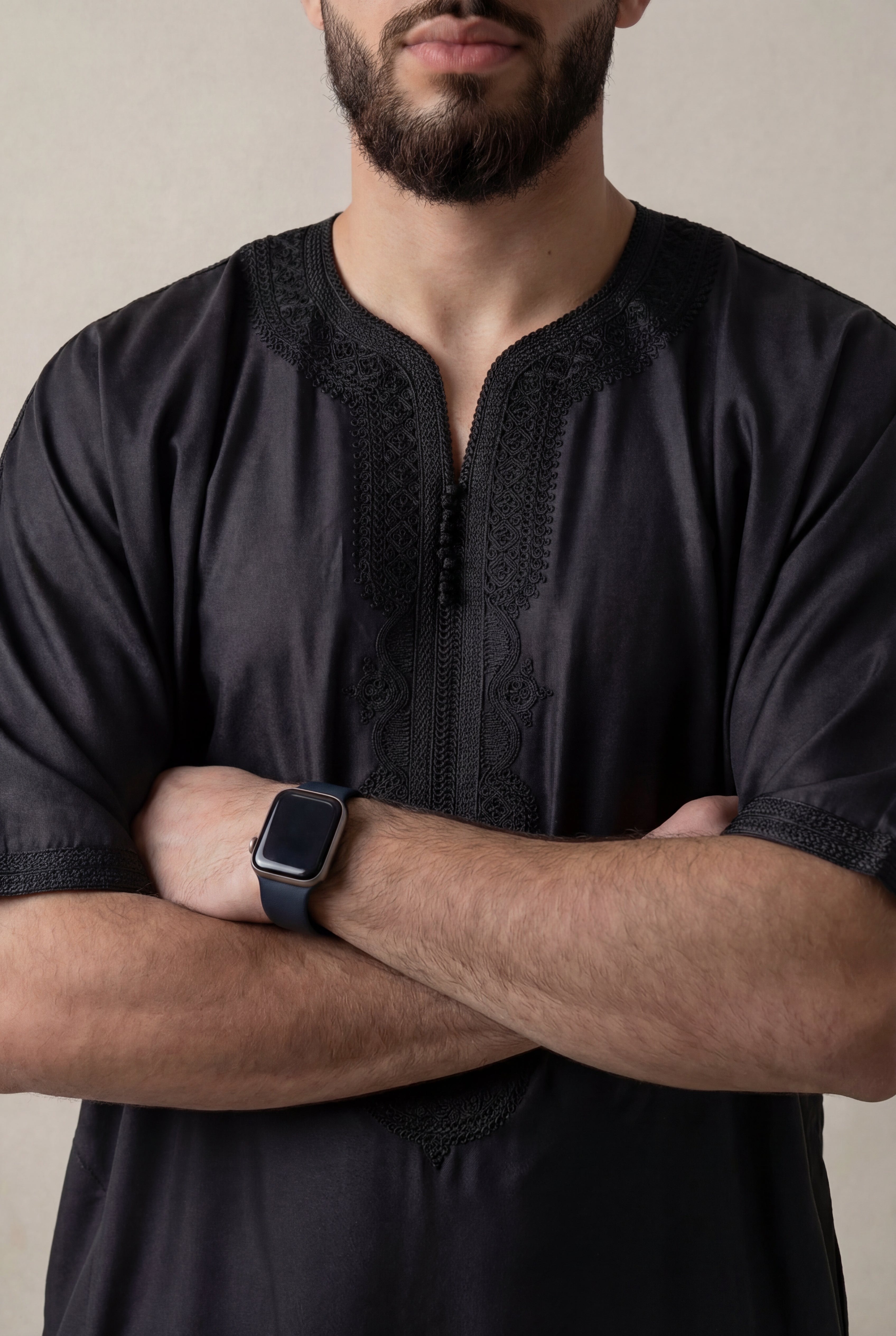 Obsidian Black Premium Gandoura