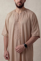Sand Beige Premium Gandoura